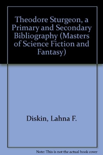 Theodore Sturgeon, a primary and secondary bibliography