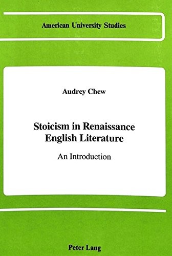 Stoicism in renaissance English literature