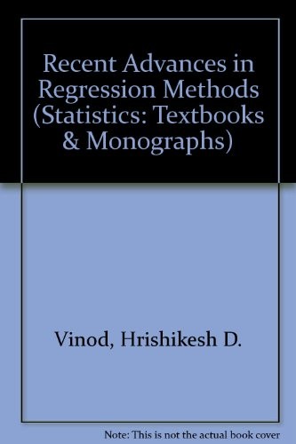Recent advances in regression methods