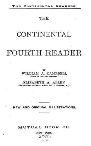 The Continental First[-fifth] Reader