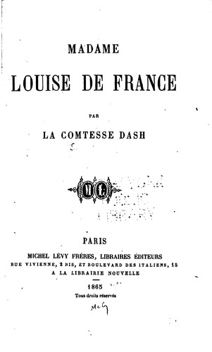 Madame Louise de France