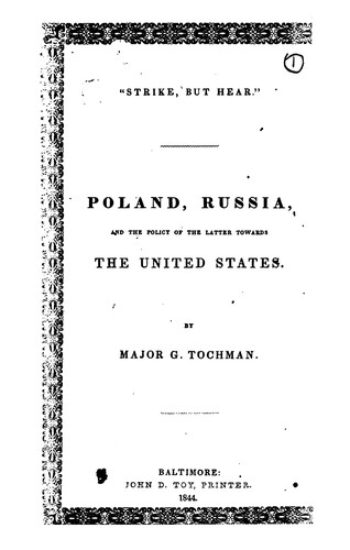 Message of the President of the United States, Communicating, in Answer to a ...