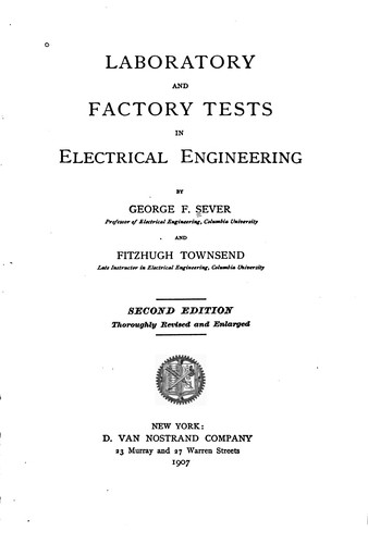 Laboratory and Factory Tests in Electrical Engineering