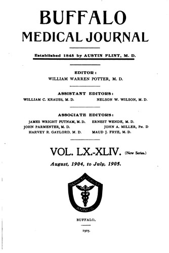 Buffalo Medical Journal