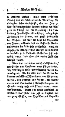 Annalen der brittischen Geschichte des Jahrs 1788[-1796]: Als eine ...