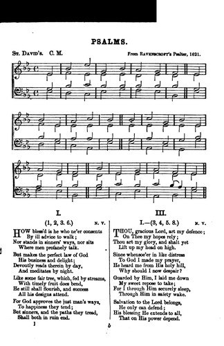 Psalms and Hymns for Public Worship: With Appropriate Tunes