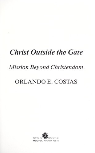 Christ outside the gate