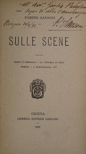 Sulle scene
