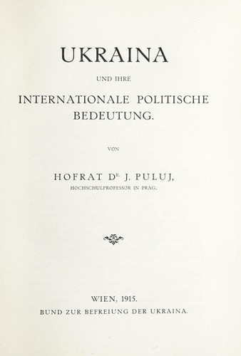 Ukraina und ihre internationale politische Bedeutung