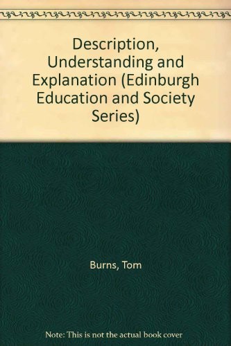 Description, explanation, and understanding