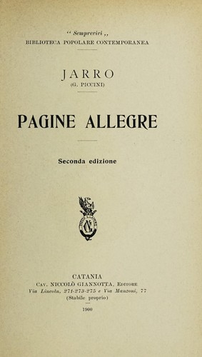 Pagine allegre