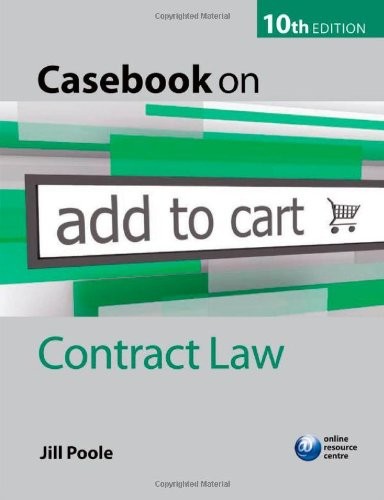 Casebook on Contract Law