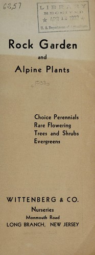 Rock garden and alpine plants