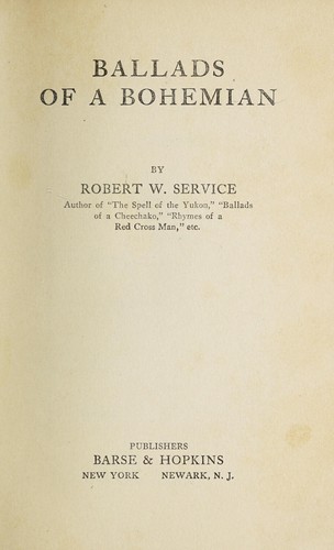 Ballads of a Bohemian