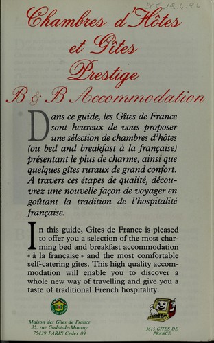 Chambres D'Hotes Et Gites = Prestige Bed and Breakfast and Gites Acco
