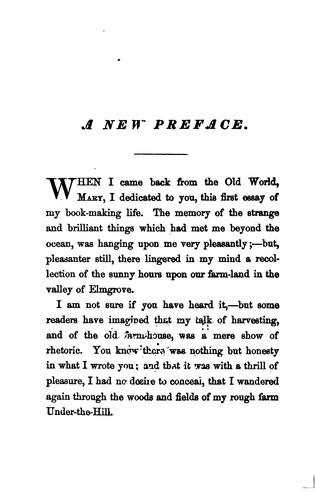 Fresh Gleanings: Or, A New Sheaf from the Old Fields of Continental Europe