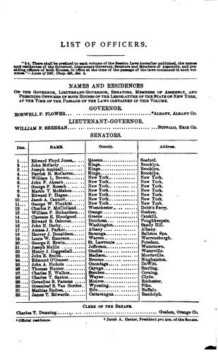 Laws of the State of New York