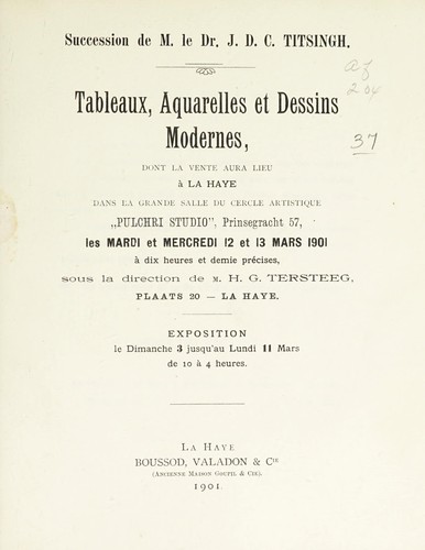 Tableaux, aquarelles et dessins modernes