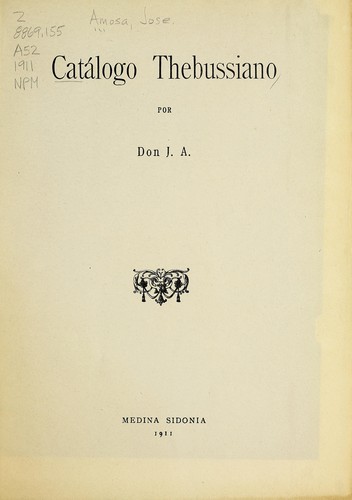 Catalogo Thebussiano