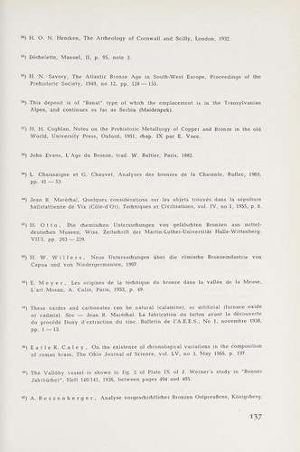 Reflections upon prehistoric metallurgy