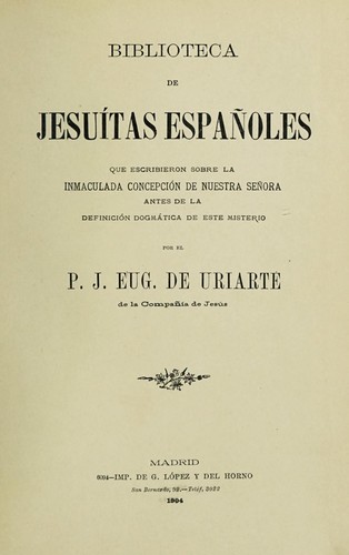 Biblioteca de jesuʹitas españoles