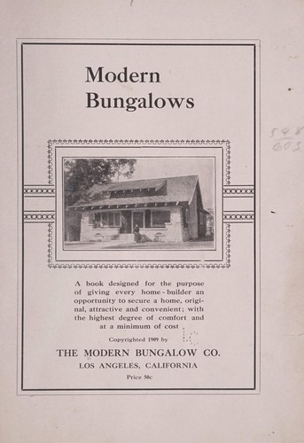 Modern bungalows ...