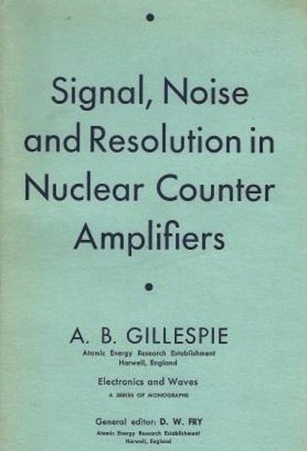 Signal, noise and resolution in nuclear counter amplifiers.