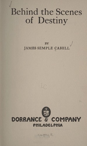 Behind the scenes of destiny