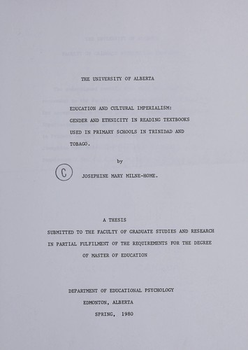 Education and cultural imperialism