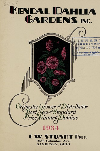 Kendal Dahlia Gardens, 1934