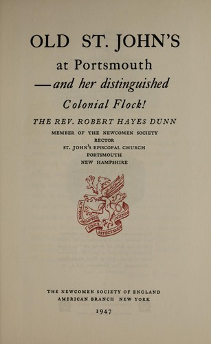 Old St. John's at Portsmouth