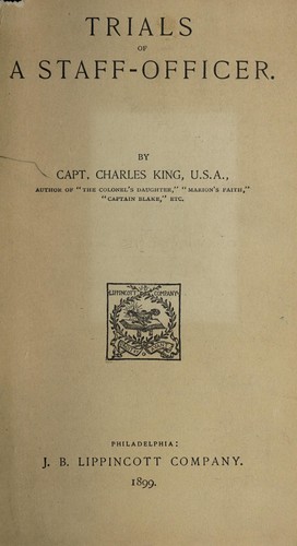 Trials of a staff-officer
