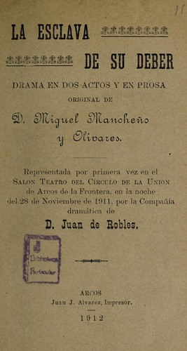 La esclava de su deber