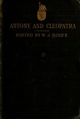 Shakespeare's tragedy of Anthony and Cleopatra