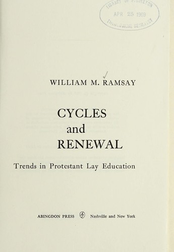 Cycles and renewal trends in Protestant lay education