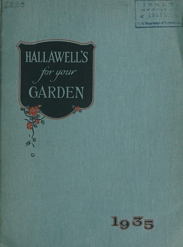 Hallawell's for your garden, 1935
