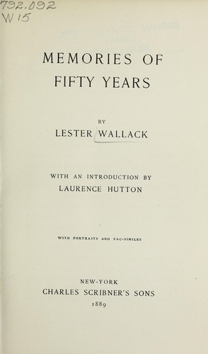 Memories of fifty years