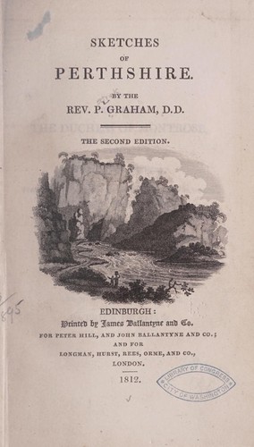 Sketches of Perthshire.