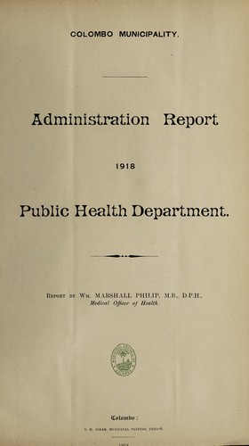 Administration report