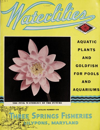 Water lilies, aquatic plants and goldfish for pools and aquariums