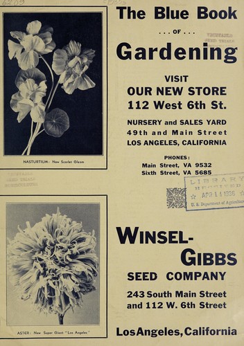 The blue book of gardening