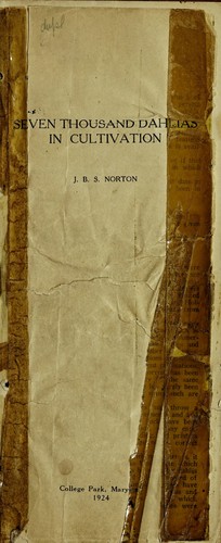 Seven thousand dahlias in cultivation