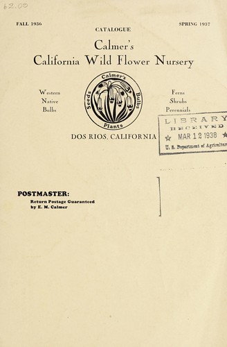 Calmer's California Wild Flower Nursery