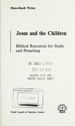 Jesus and the children