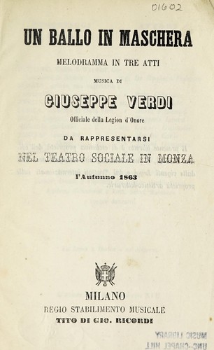 Un ballo in maschera