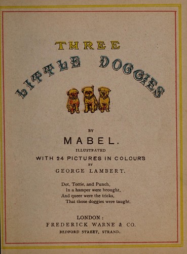 Three little doggies
