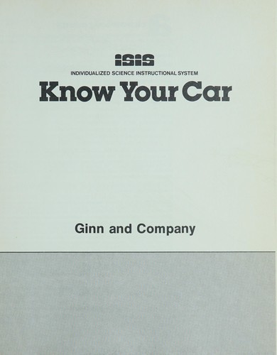 Know your car