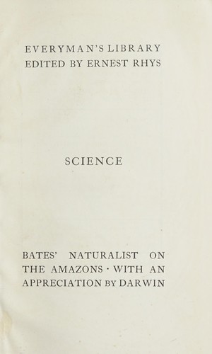 The naturalist on the River Amazons