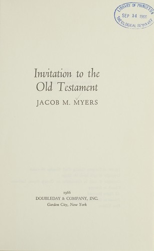 Invitation to the Old Testament