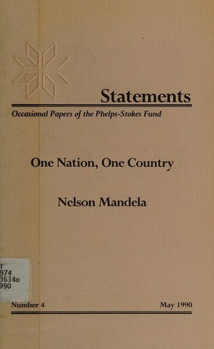 One nation, one country (Statements)